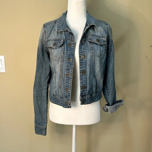 NORDSTROM BP Classic Denim Jean Jacket - size Medium - Picture 2 of 8
